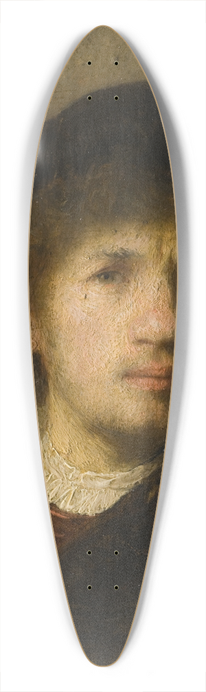 Rembrandt van Rijn - Self-portrait 39.3 inch art pintail longboard deck