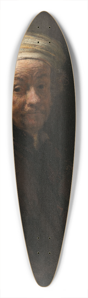 Rembrandt van Rijn - Self-portrait as the Apostle Paul 39.3 inch art pintail longboard deck