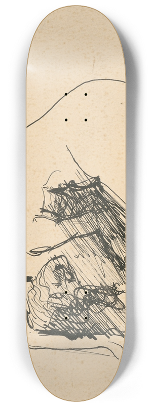 Cyprin Majernk - Nude 8.25 inch art skate deck