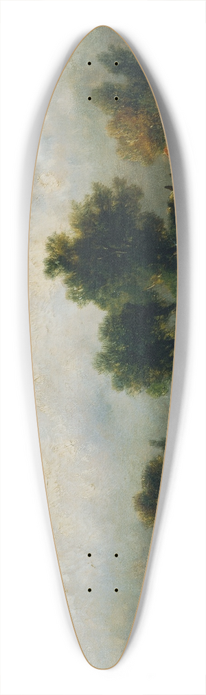 Remigius Adrianus van Haanen - Sommerlandschaft 39.3 inch art pintail longboard deck