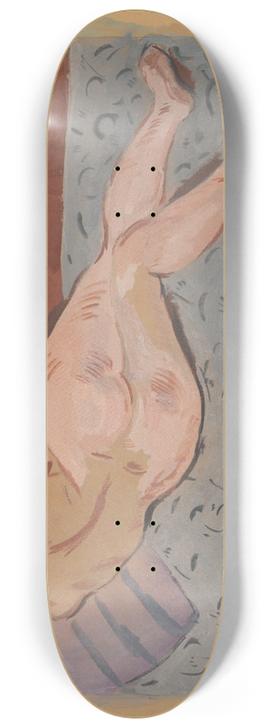 Cyprin Majernk - Reclining Nude 8.25 inch art skate deck Cyprin Majernk - Reclining Nude 8.25 inch art skate deck