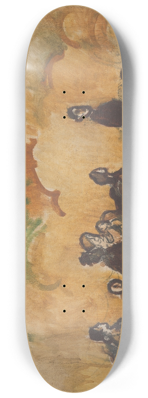 Cyprin Majernk - Refugees 8.25 inch art skate deck Cyprin Majernk - Refugees 8.25 inch art skate deck