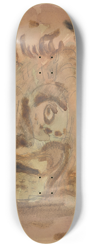 Cyprin Majernk - Satyr 8.25 inch art skate deck Cyprin Majernk - Satyr 8.25 inch art skate deck
