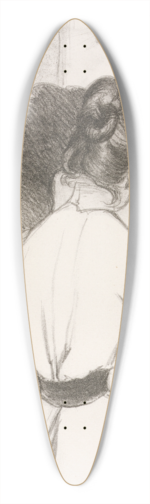 Ren Georges Hermann-Paul - Laboratoire 39.3 inch art pintail longboard deck