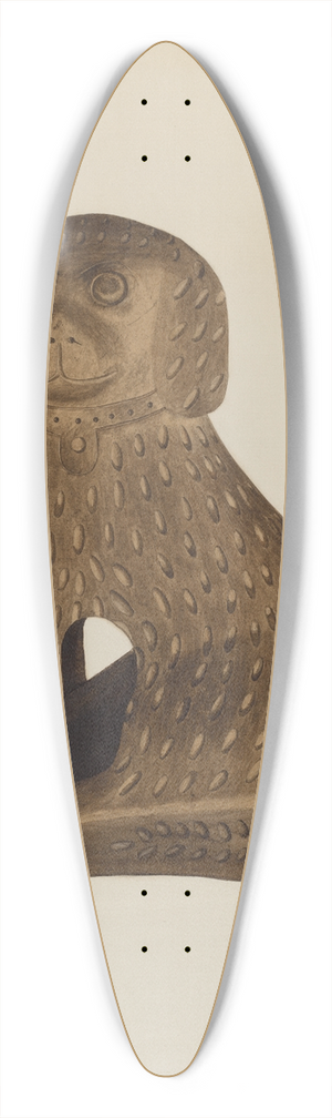 Richard Barnett - Door Stop 39.3 inch art pintail longboard deck