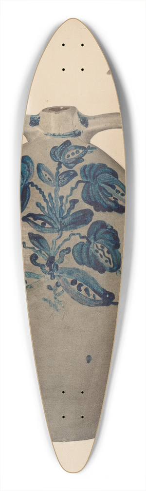 Richard Barnett - Stoneware Jar 39.3 inch art pintail longboard deck