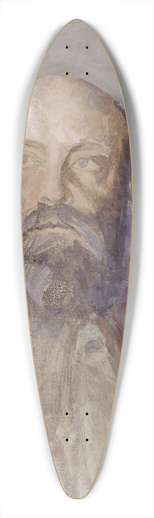 Richard Bergh - Gustav Frding 39.3 inch art pintail longboard deck