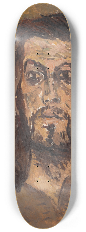 Cyprin Majernk - The Head of Saint John the Baptist 8.25 inch art skate deck