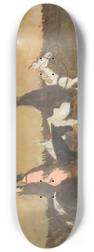 Cyprin Majernk - Three Riders 8.25 inch art skate deck Cyprin Majernk - Three Riders 8.25 inch art skate deck