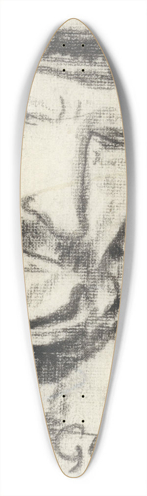 Richard Nicolas Roland Holst - De Garde 39.3 inch art pintail longboard deck