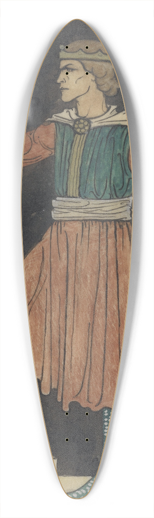 Richard Nicolas Roland Holst - Ontwerp voor kostuum voor de Luciferisten 39.3 inch art pintail longboard deck