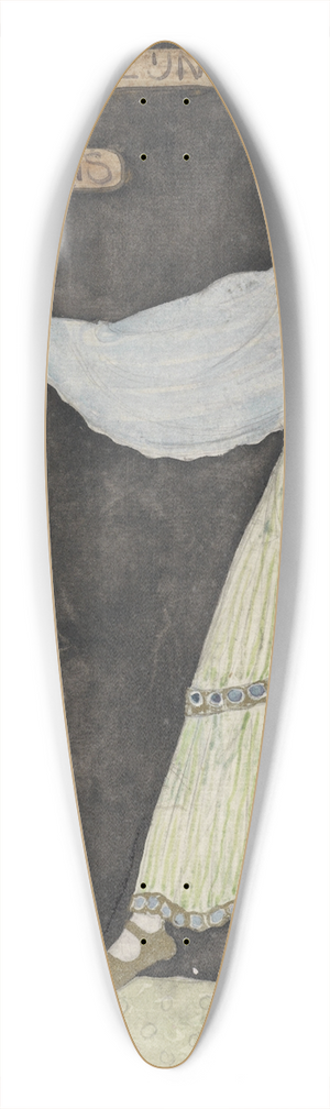 Richard Nicolas Roland Holst - Ontwerp voor kostuum voor Lycoris 39.3 inch art pintail longboard deck Richard Nicolas Roland Holst - Ontwerp voor kostuum voor Lycoris 39.3 inch art pintail longboard deck