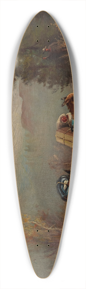 Richard Tallant - The Prospector 39.3 inch art pintail longboard deck