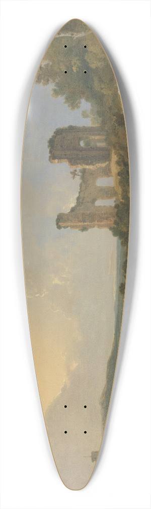 Richard Wilson - Italian Landscape (Morning) 39.3 inch art pintail longboard deck Richard Wilson - Italian Landscape (Morning) 39.3 inch art pintail longboard deck