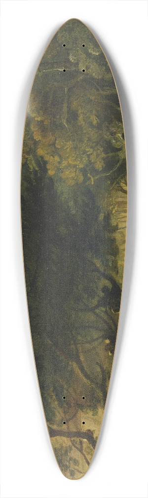 Richard Wilson - View of the Wilderness in St. Jamess Park 39.3 inch art pintail longboard deck