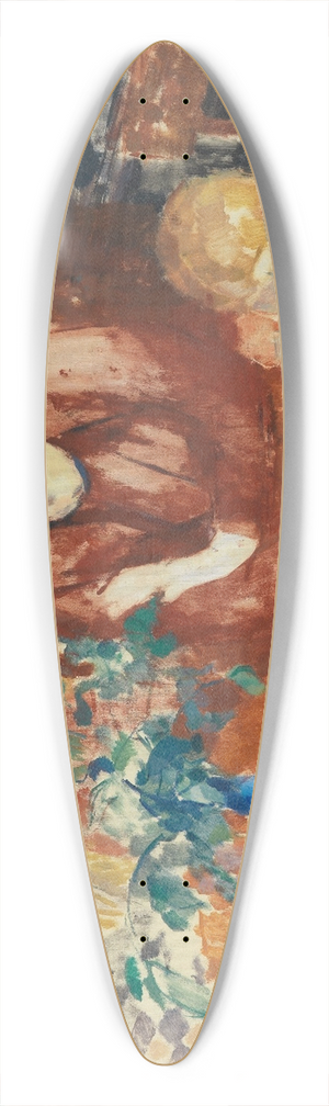 Rik Wouters - Education 39.3 inch art pintail longboard deck