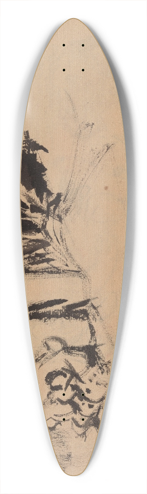 Rik Wouters - Seated Woman 2 39.3 inch art pintail longboard deck