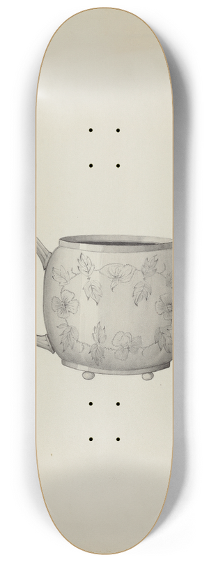 Dana Bartlett - Silver Spoon Holder 8.25 inch art skate deck