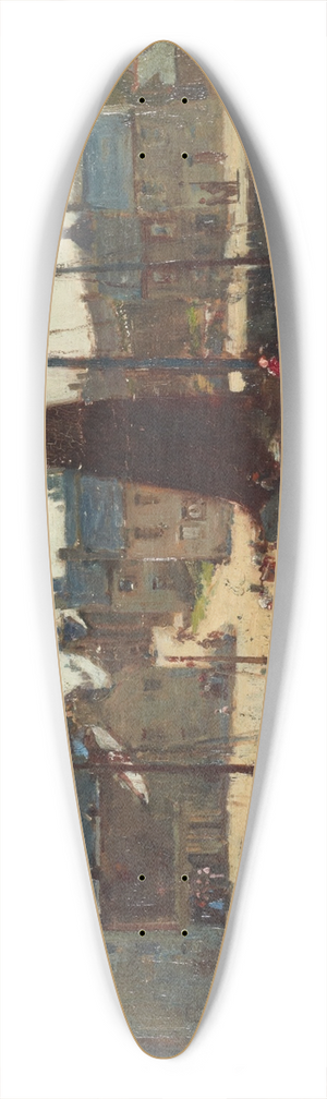 Robert Allan - Portsoy, Scotland 39.3 inch art pintail longboard deck