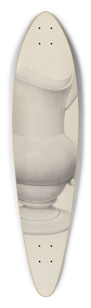 Roberta Spicer - Pitcher 39.3 inch art pintail longboard deck