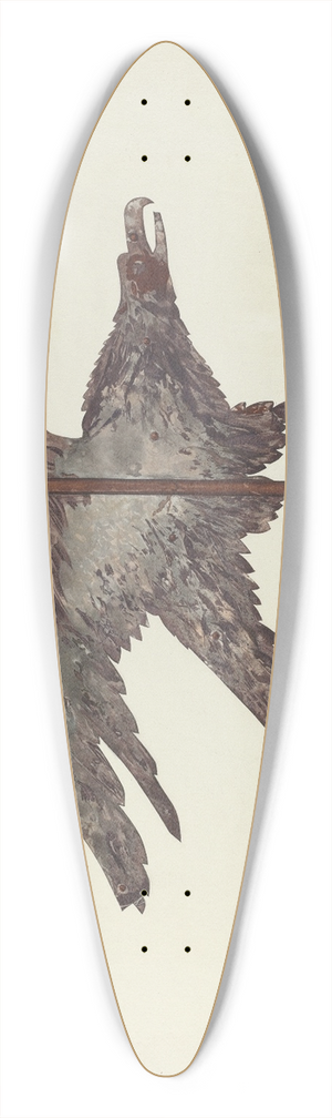 Robert Barton - Flying Eagle Weather Vane 39.3 inch art pintail longboard deck
