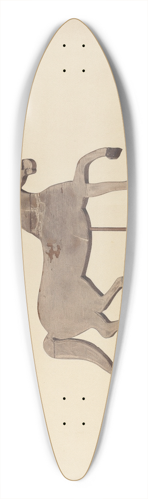 Robert Barton - Horse Weather Vane 39.3 inch art pintail longboard deck