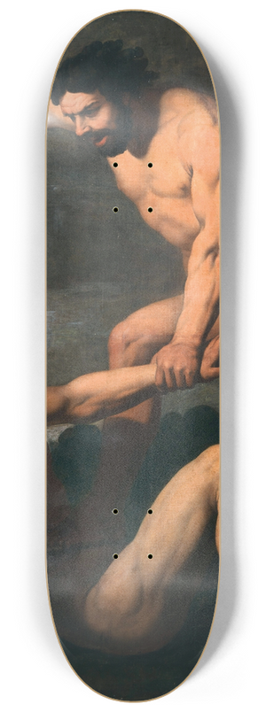 Daniele Crespi - Cain and Abel 8.25 inch art skate deck