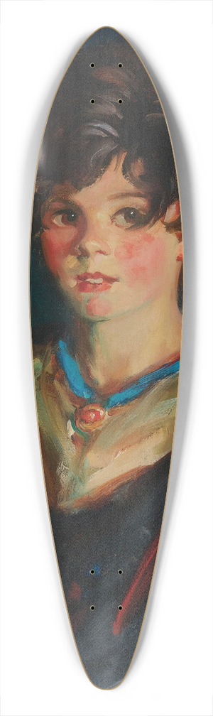 Robert Henri - Annie Beg 39.3 inch art pintail longboard deck