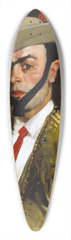 Robert Henri - Calero (Antonio Baos) 39.3 inch art pintail longboard deck