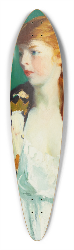 Robert Henri - Edna 39.3 inch art pintail longboard deck