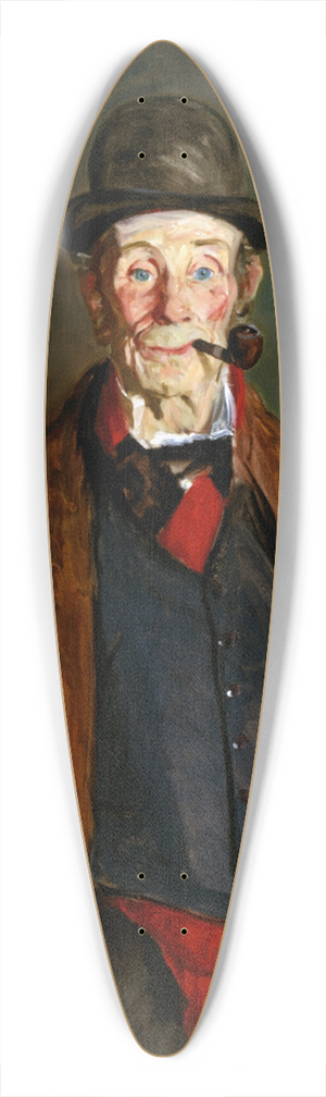 Robert Henri - My Friend Brien 39.3 inch art pintail longboard deck