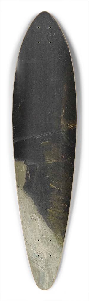 Robert Henri - Sea Cliffs 39.3 inch art pintail longboard deck