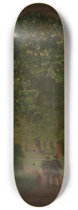 Daniel Fohr - Elisabethenpforte im Schlossgarten 8.25 inch art skate deck