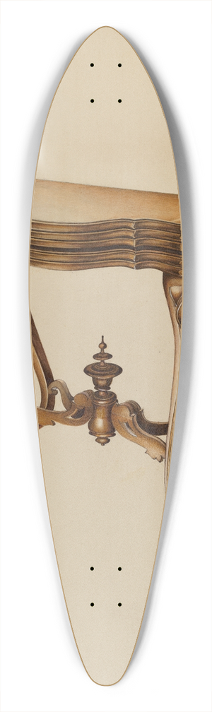 Robert Pohle - Console Table 39.3 inch art pintail longboard deck