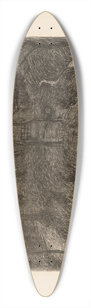 Robert Polhill Bevan - Hawkridge 39.3 inch art pintail longboard deck