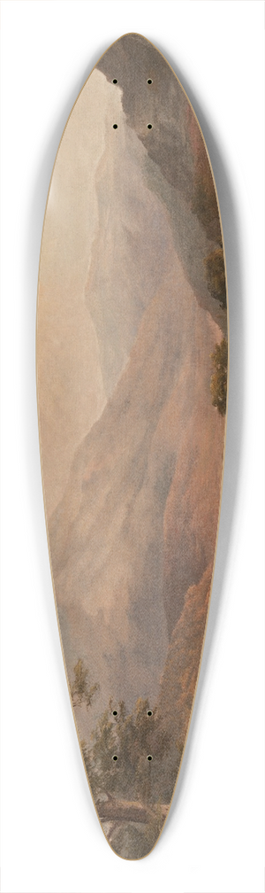 Robert S. Duncanson - Scottish Landscape 39.3 inch art pintail longboard deck