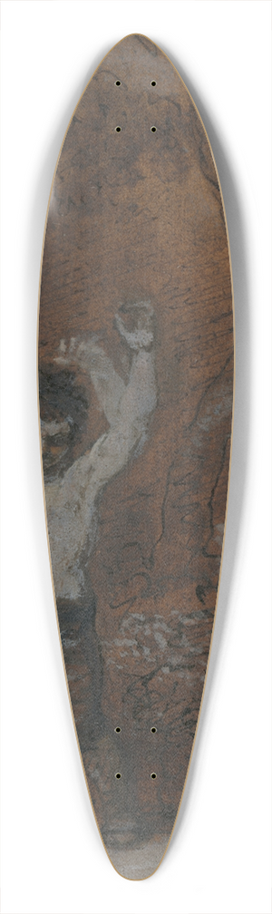 Robert Smirke - One from Illustrations to Shakespeare 39.3 inch art pintail longboard deck