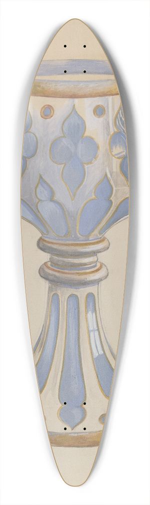 Robert Stewart - Vase 39.3 inch art pintail longboard deck