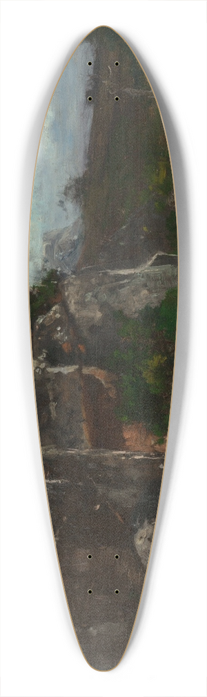 Robert Swain Gifford - Barneys Joy Cliff 39.3 inch art pintail longboard deck