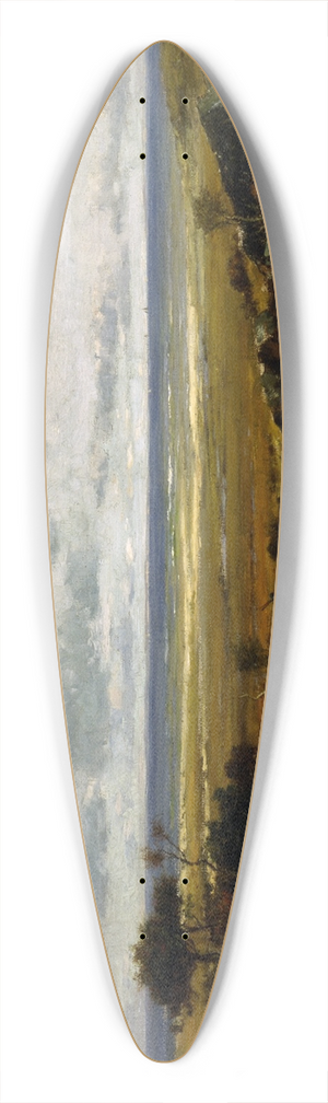 Robert Swain Gifford - Near the Ocean 39.3 inch art pintail longboard deck