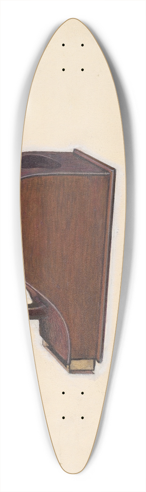 Robert T. Gills - Ballot Box 39.3 inch art pintail longboard deck