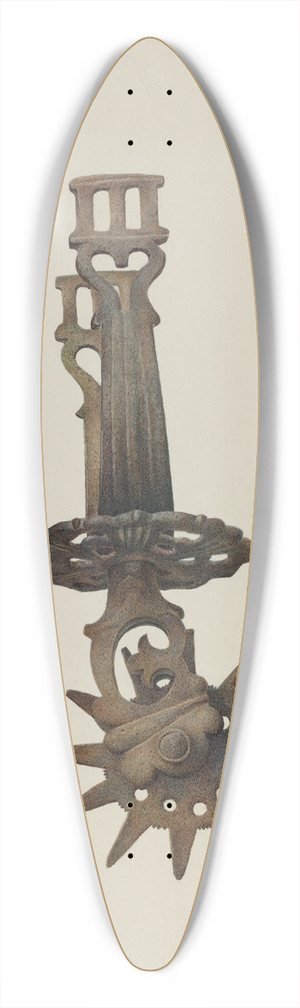 Robert W.R. Taylor - Spur 39.3 inch art pintail longboard deck