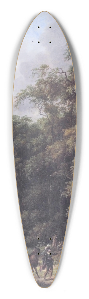 Roelof Jansz. van Vries - Boslandschap met Erminia bij de herders 39.3 inch art pintail longboard deck