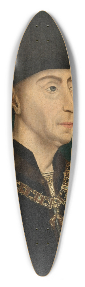 Rogier van der Weyden - Philip the Good 2 39.3 inch art pintail longboard deck