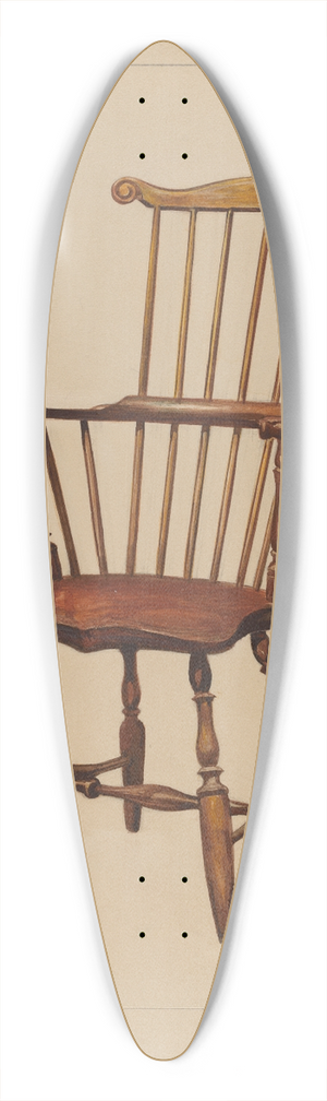 Rolland Livingstone - Chair 39.3 inch art pintail longboard deck