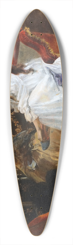 Rom Ribera - De soire 39.3 inch art pintail longboard deck Rom Ribera - De soire 39.3 inch art pintail longboard deck