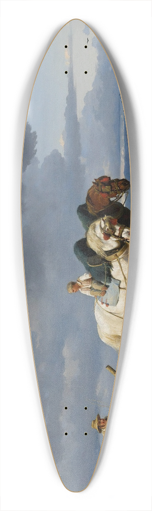 Rosa Bonheur - Le Labourage 39.3 inch art pintail longboard deck