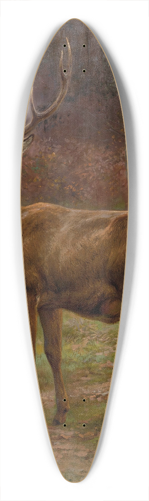 Rosa Bonheur - Stag In An Autumn Landscape 39.3 inch art pintail longboard deck