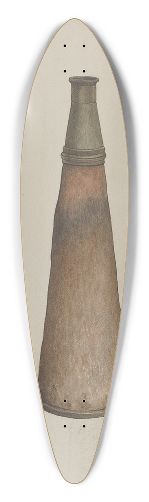 Rose Campbell-Gerke - Nozzle 39.3 inch art pintail longboard deck