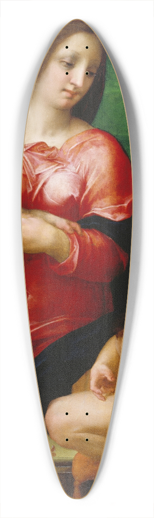 Rosso Fiorentino - Madonna and Child with the Infant St. John 39.3 inch art pintail longboard deck